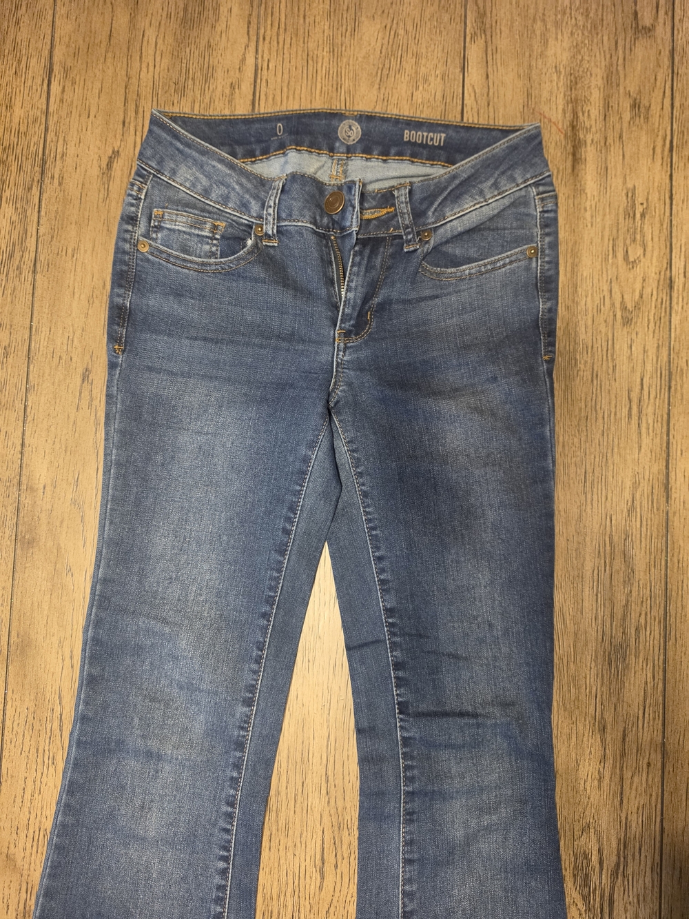 Women’s Bootcut Blue Jeans - Classic Stretch Denim
